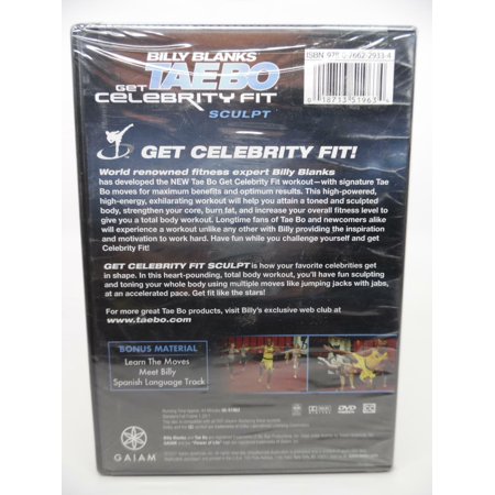 Billy Blanks' Tae-Bo - Get Celebrity Fit - Sculpt DVD