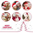 thumbnail image 6 of Santa Hat for Adults Big Santa Hat Comfort Double Liner Plush Red Velvet, Adult, 6 Pack, 6 of 9
