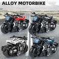 thumbnail image 2 of HLONK 4PCS Boy Motorcycle Car Toy  Model Alloy Racing Car Back to the Car Toy, 2 of 4