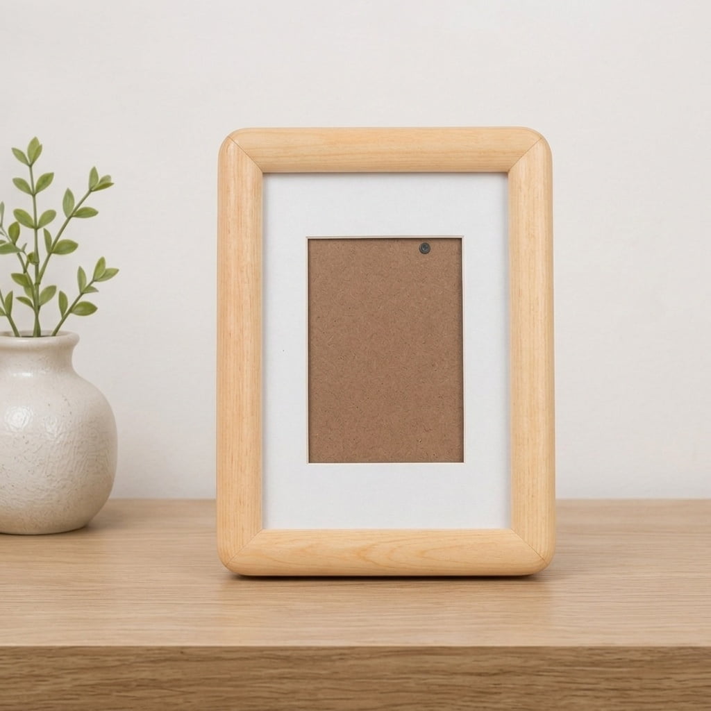 Tineasur Multicolor Photo Display Frame Desktop Tabletop Picture Holder for Home Office Shelf Mantel Decoration 1 Piece