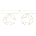 thumbnail image 2 of Estacas de soporte para plantas, 2 piezas de enrejado para plantas, enrejado minimalista para plantas, enrejado para plantas de hierro, características de vanguardia, 2 of 8