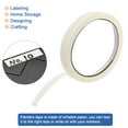 thumbnail image 4 of Uxcell Painters Tape Adhesive Painting Tape 0.31 Inches x 21.87 Yards White 3 Pack, 4 of 5