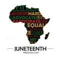 thumbnail image 2 of Adebowale 15x15 White Modern Wood Framed Museum Art Print Titled - Juneteenth Pride, 2 of 4