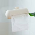 thumbnail image 4 of Solid Color Plastic Wall-mounted Garbage Bag Storage Box Container Dispenser, 4 of 10