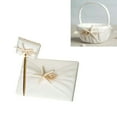 thumbnail image 4 of Shisuyan Beach Style Guest Sign In Book DIY Message Book Attendance Book for Engagement Wedding Ceremony with Pen and Pen Holder, 4 of 9
