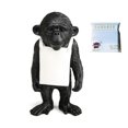 thumbnail image 1 of Animal Art Sculpture Desktop Statue Sticky Note Memo Board Black, 1 of 5