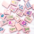 thumbnail image 2 of Acrylic single-layer white American Mahjong Tile, casual mahjong set, 160 tiles (tiles only)., 2 of 3