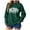 Green, variant on TTUHYWXI Merry Sweatshirts for Women Oversized Crewneck Christmas Pullover Long Sleeve Xmas Holiday Outfits (Grey, XL)