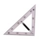 thumbnail image 1 of Regla de geometría matemática grande Herramienta de geometría Demostración Material escolar Dibujo Regla de 45 grados, 1 of 9
