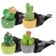 thumbnail image 5 of Clips de salida de Perfume para coche, difusor de Aroma para ventilación de coche, Clips de ventilación en forma de Cactus, 4 Uds., 5 of 5