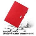 thumbnail image 7 of Feishell for iPad 10th Generation 10.9" (2022) Smart Case with Integrated Hand Strap,Premium PU Leather Multiple Viewing Angles Stand Magnetic Flip Credit Card Slots Cover,Red, 7 of 7