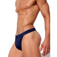 thumbnail image 3 of Fashion Swim Briefs for Men Low Rise Adjustable Bikini Thong Panties Athletic Male Beach Swimsuits Sexy Quick Dry Swimming Bathing Suit, 3 of 6