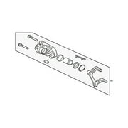 Genuine OE Mitsubishi Disc Brake Caliper - 4605A017 Fits select: 2007-2009 MITSUBISHI GALANT ES, 2006-2009 MITSUBISHI ECLIPSE GS