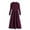 Purple Dress for Women, variant on HAPIMO Women's Knee Length A Line Knitted Basic Dress Solid Color Long Sleeve High Neck Elegant Casual Trendy Spring Beige Free Size