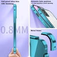 thumbnail image 5 of Compatible with Samsung Galaxy A54 5G Case with Built-in Privacy Glass Screen Protector, Ultra Slim Samsung A54 5G Phone Case Clear for Women Men Shockproof Protective Cover (Blue), 5 of 14