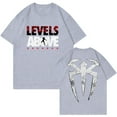 thumbnail image 3 of Roman Reigns Levels Above T-Shirt Casual Crewneck Short Sleeve Tee Women Men Streetwear Hip Hop Clothes, 3 of 3