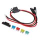 thumbnail image 5 of Cable De Extensión De Batería SAE, Resistente A La Intemperie 10AWG 15A Fusible SAE A Arnés De Terminal De Junta Tórica Conexión Rápida Para Panel Solar De Motocicleta,, 5 of 7