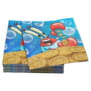 Greetings SpongeBob Square Pants Party Supplies Paper Lunch Napkins, 48-Count
