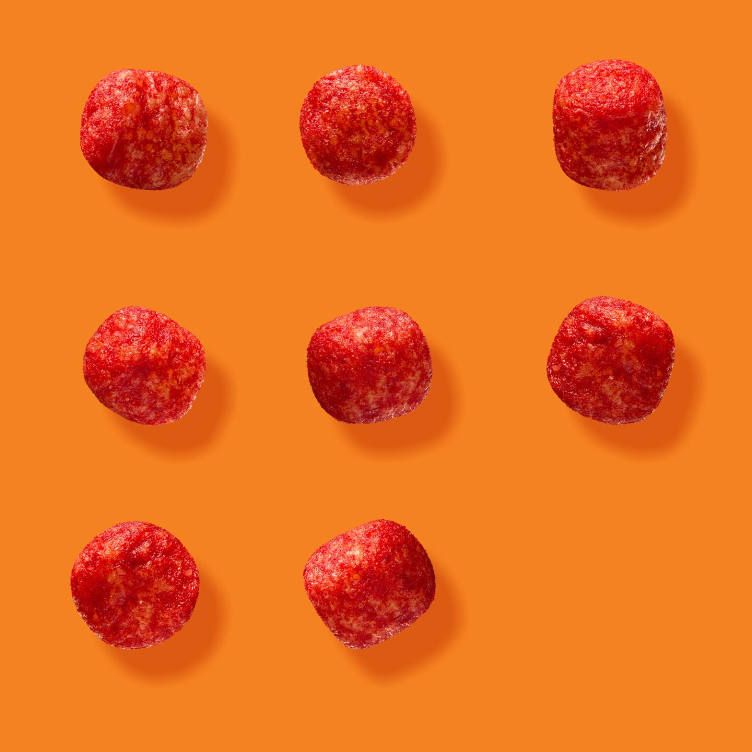 (12 pack) Cheetos Brand Minis Flamin’ Hot Cheese Flavored Canister, 3.625 oz​ (Packaging may vary)