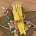 thumbnail image 5 of Zion Judaica Quality Natural Beeswax Hanukkah Candles Set of 45 - Standard Size Chanukah Candle 5.75" Tall - Premium Bee Wax Chanukkah Candles Fits Standard Menorahs Natures Best Bees wax Candles, 5 of 5