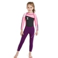 thumbnail image 4 of Kid Wetsuit One Piece Neoprene Swimsuit Sun-Protective for Surfing Diving Swimming Boating In Winter, 4 of 6
