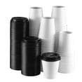 thumbnail image 1 of Vasos Desechables para Café NYHI 240 mL de Papel Blanco Paquete de 100, 1 of 3