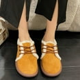 thumbnail image 5 of Lovskoo 2024 Moccasin Slippers Thickened Foot Wrapped Winter Home Cotton Shoes Outer Wear Full Package Shoes Warm Home Indoor Plush Shoes Thick Bottom Package Heel Plush Flat Shoes Brown, 5 of 8