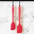 thumbnail image 3 of Naiovety Silicone Spatula Cooking Baking Scraper Heat-Resistant Bending Non-stick Cake Batter Scrapers Tools Mixing Tool Spoon Rojo, 3 of 6
