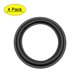 thumbnail image 1 of Uxcell 4.5 pulgadas Anillo de Borde de Goma para Reparación de Altavoces o Bricolaje 4 Contenido, 1 of 5