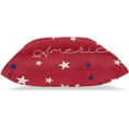 thumbnail image 3 of 4th of July Pillow Covers 20x20 Set of 2, Memorial Day American Flag Stars Patriotic Throw Pillows Linen Outdoor Independence Day Decorative Cushion Case for Bed Couch Sofa Home Decor, 3 of 6