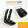 thumbnail image 2 of BAOKALER Portable Electric Shoes Boots Dryer Warmer Adjustable Foldable Rack, 2 of 7