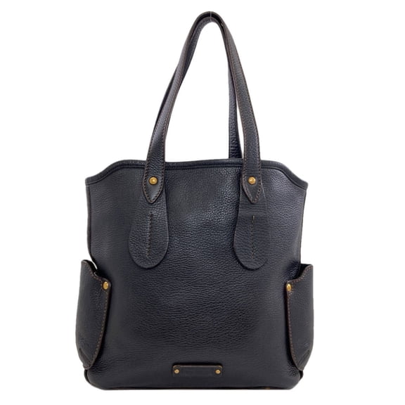 Pre-Owned Salvatore Ferragamo Logo Tote Bag Leather Women's