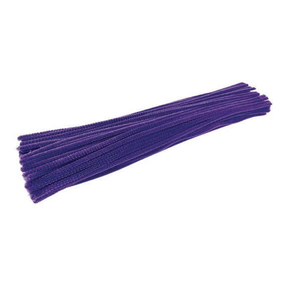 Colorations Pipe Cleaners, Violet - Pack of 100