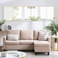 thumbnail image 4 of NeuType Full Length Floor Mirror Rectangular Gold 51"x16", 4 of 8