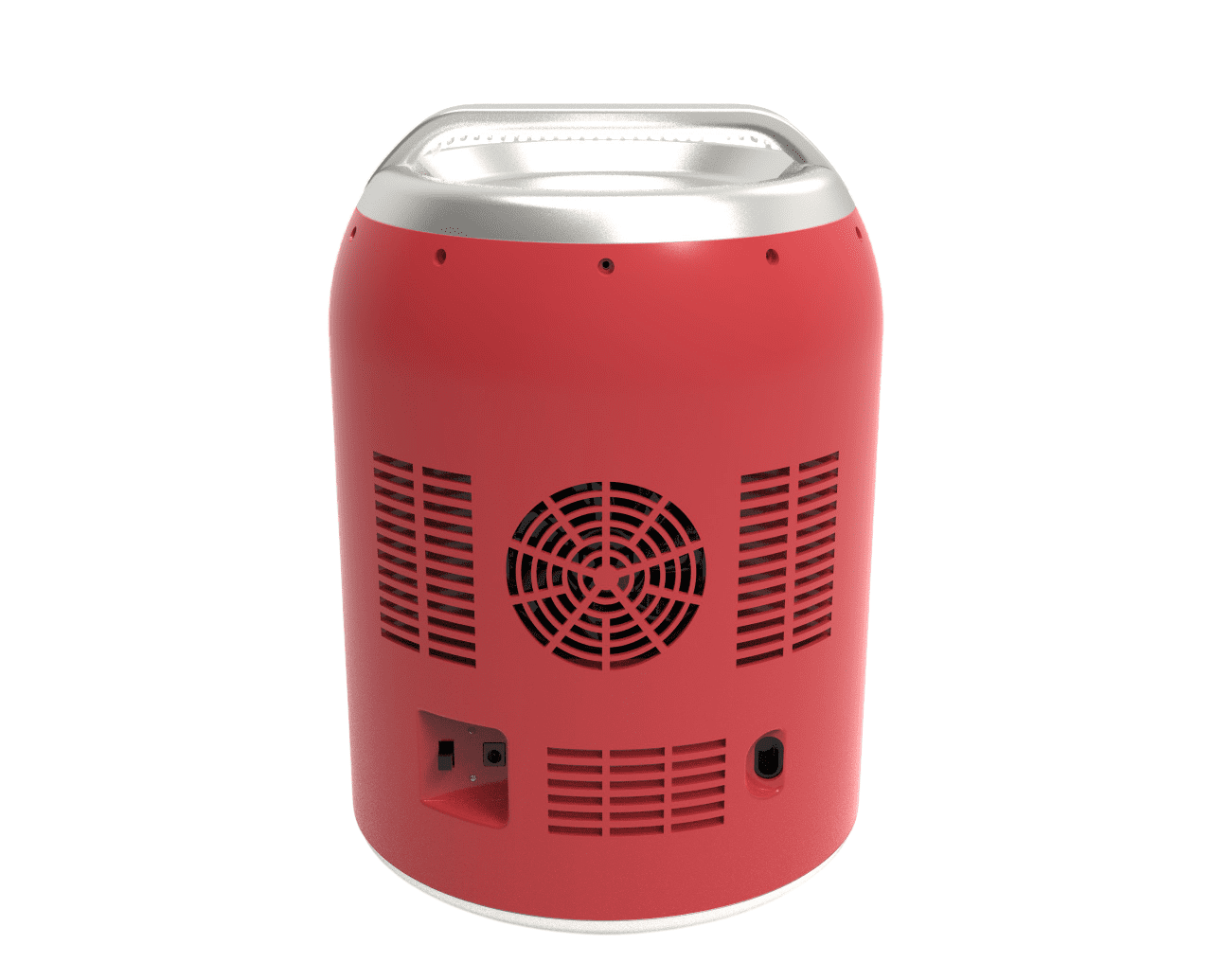 Budweiser Portable 6-Can Mini Personal Fridge Cooler, Beverage Shaped