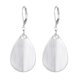 thumbnail image 4 of 1 Par Pendientes de Aro Mujeres Forma forma forma forma Pendientes de Ceistal Joyas Mujeres , Plata Hugo Pendientes colgantes, 4 of 10