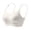 White, variant on Jelly Bras for Women Wireless Push Up Everyday Bra Comfort Full Coverage Minimizer Bralettes White 95