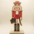 thumbnail image 3 of Figuras de madera navideñas, esculturas artesanales, regalos de oficina para Año Nuevo. Rey, 3 of 8
