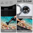 thumbnail image 5 of XYZCANDO Shells Beach Washable Cargo Mat 29" x 39", Non-Slip Trunk Carpet with Stitched Edge, All Weather Durable Rear Cargo Protector for Trucks and SUVs, 5 of 7