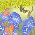 thumbnail image 2 of Roth, Carolyn 20x20 White Modern Wood Framed Museum Art Print Titled - Tropical Monotype III, 2 of 4