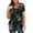 Green, variant on Miluxas Tops Clearance Plus Size Women's Printed Loose Short Sleeve Pullover Tops Blouse Pink 10(XL)