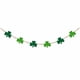 thumbnail image 2 of Corona de cuentas de madera del Día de San Patricio | Decoración colgante con borlas de tela verde | Exposición de clips rústicos de fotos de 230 cm | Ornamento mural moderno boho | Regalo para el, 2 of 7
