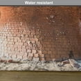 thumbnail image 6 of Ambesonne Orange Place Mats Set of 4, Old Brick Factory Wall, Standard Size, Orange, 6 of 6
