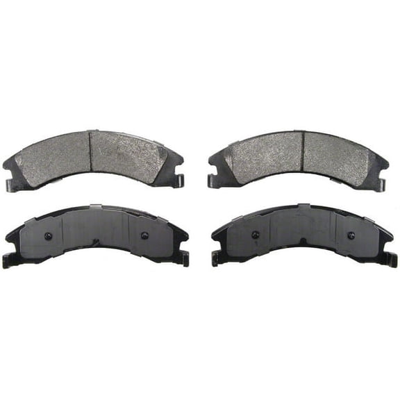 Rear Brake Pad Set - Compatible with 2008 - 2014 Ford E-250 2009 2010 2011 2012 2013