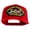 Red, variant on Desert Storm Iraqi Freedom Veteran Patched Solid Cotton Twill 5 Panel Prostyle Snap Cap - Khaki OSFM