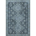 thumbnail image 2 of Addison Rugs Mayfield Washable Transitional Aztec Blue Rectangle Rug, 8' x 10', 2 of 6