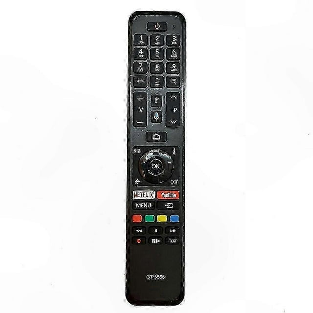 Universal Remote Control for Voice Smart LCD TVs, Model CT-8556
