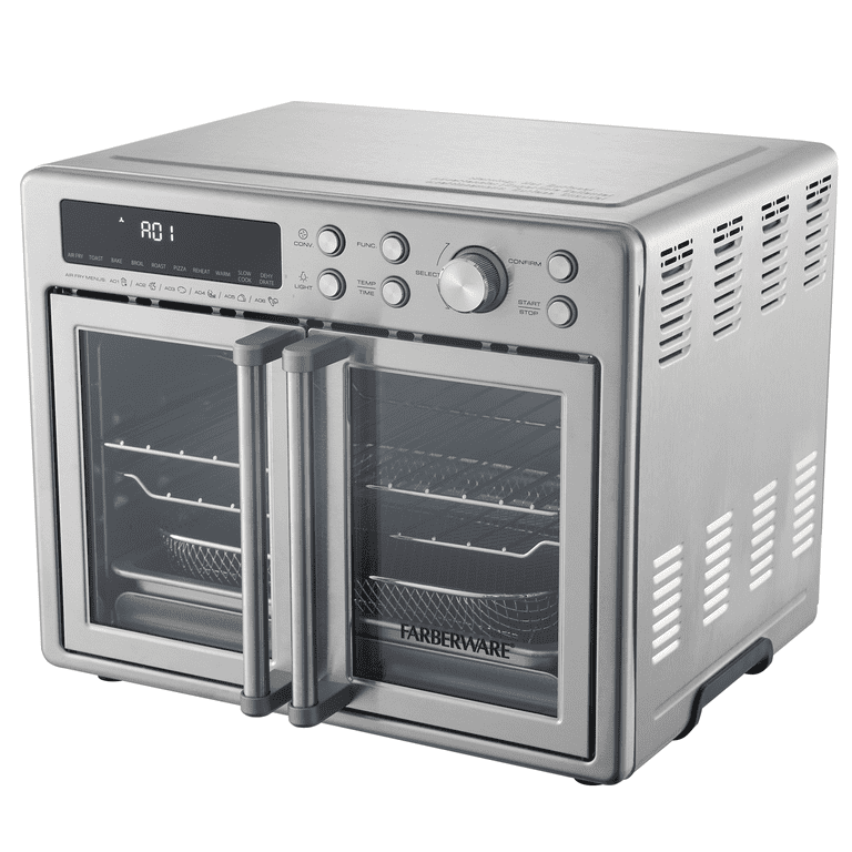 Farberware Brand 25L 6-Slice Toaster Oven with Air Fry, French Door,  FW12-100024316