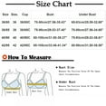 thumbnail image 3 of Utoimkio Push Up Bras for Women No Underwire Full Coverage T Shirt Bras for Women Comfortable Breathable Everyday Bras, 3 of 3