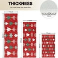 thumbnail image 4 of Red Christmas Tree and Snowflake Pattern Kitchen Rugs Sets Of 3,Kitchen Runner Rugs Non Skid Washable,Decorative Kitchen Floor Mats for Kitchen,Sink,Laundry,17"x30"+ 17"x47" + 17"x59", 4 of 6